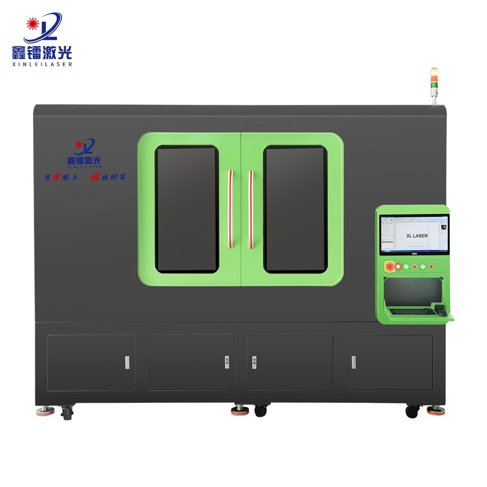 汽車配件中控面板三維激光打標鐳雕機